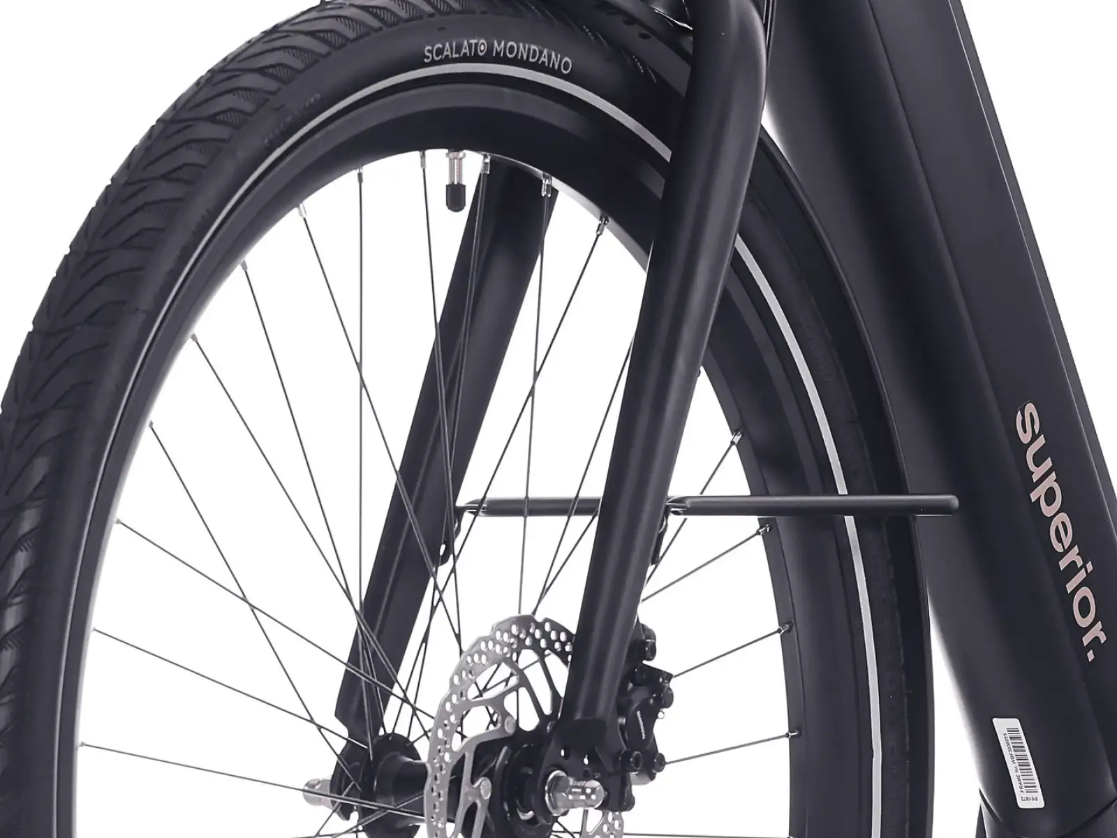 Superior eWAY 5.9 city electric bike Matte Black