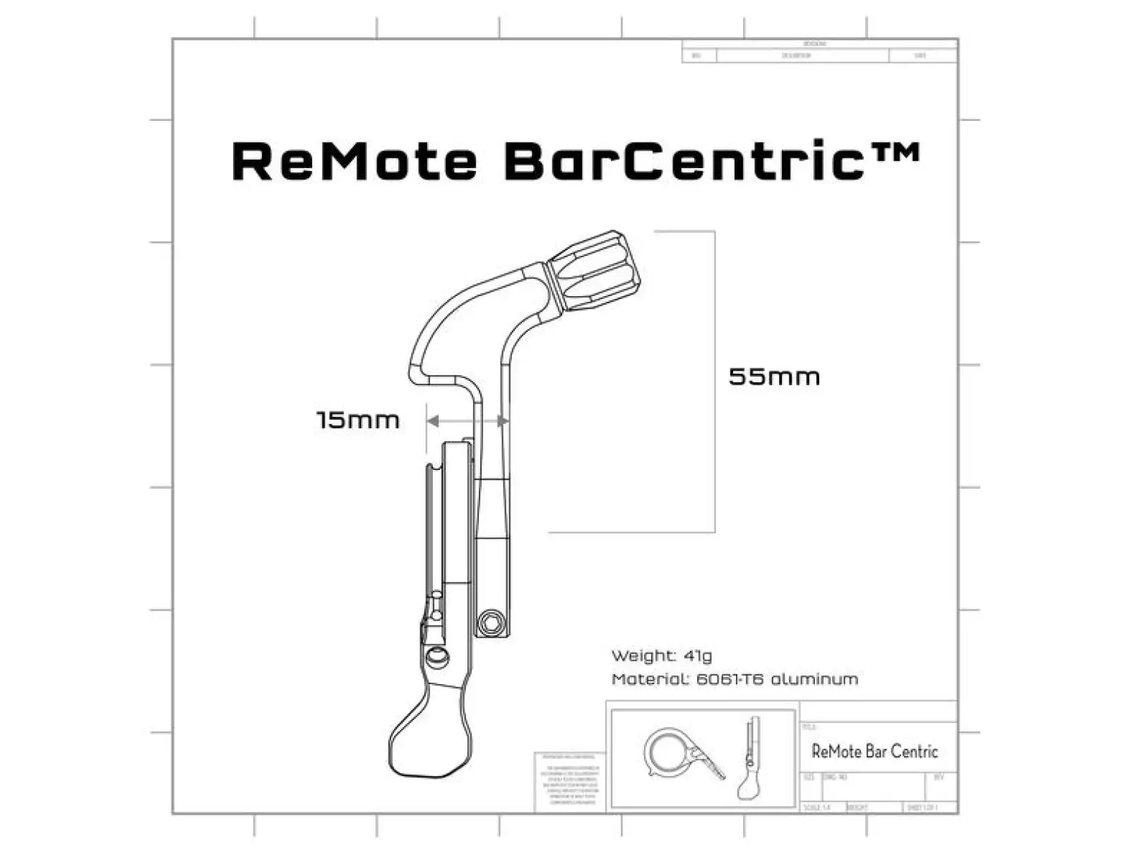 Wolf Tooth Remote BarCentric dropper lever