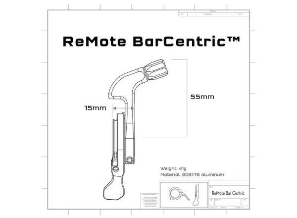 Wolf Tooth Remote BarCentric dropper lever