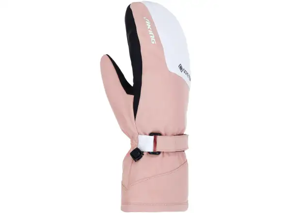 Viking Lady Sherpa 2.0 GTX women's mittens Light Pink/White