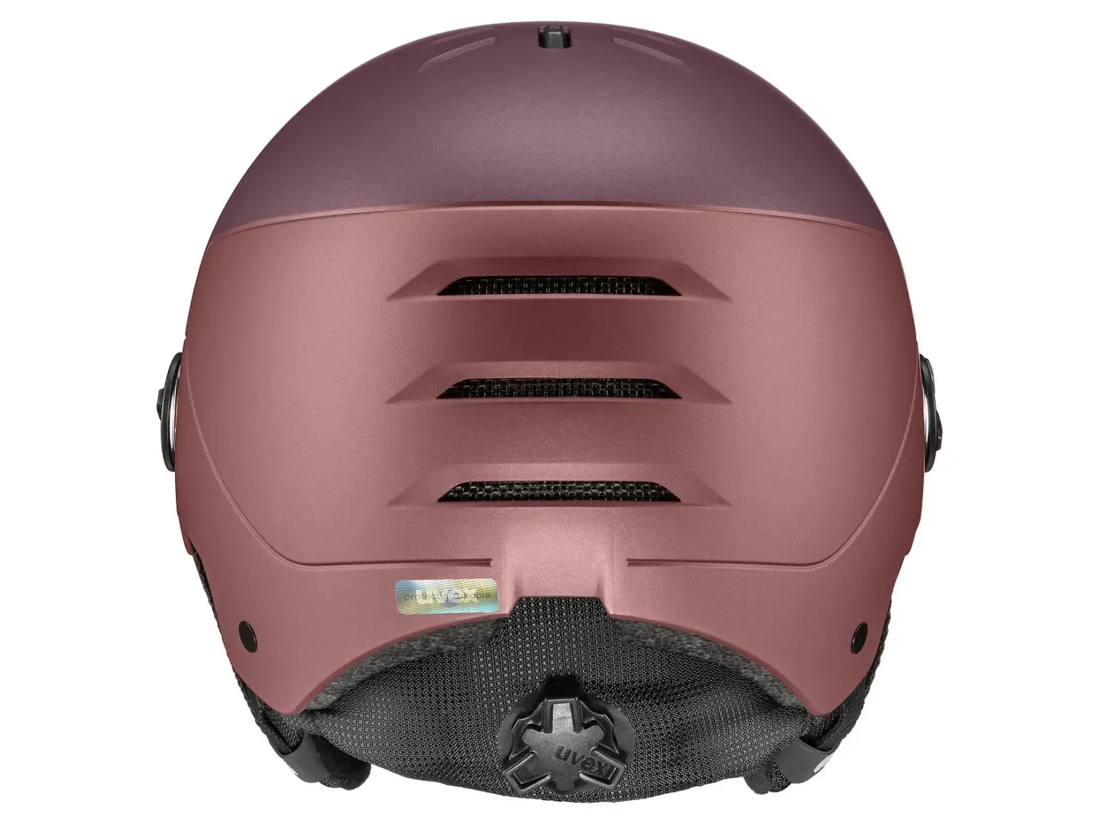 Uvex Wanted Visor ski helmet bramble/antique rose
