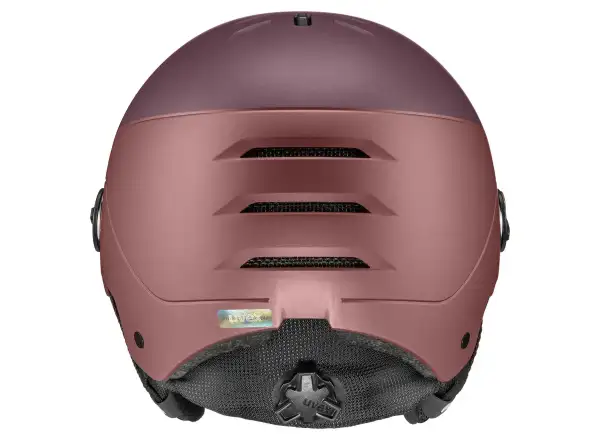 Uvex Wanted Visor ski helmet bramble/antique rose