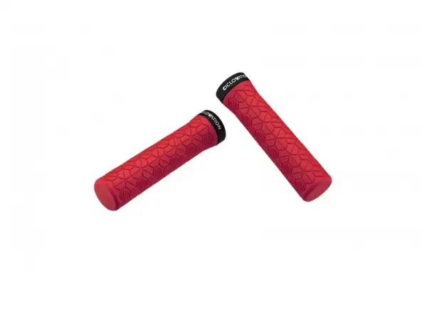 Ciclovation Trail MTB grips Honeycomb Spicy Red