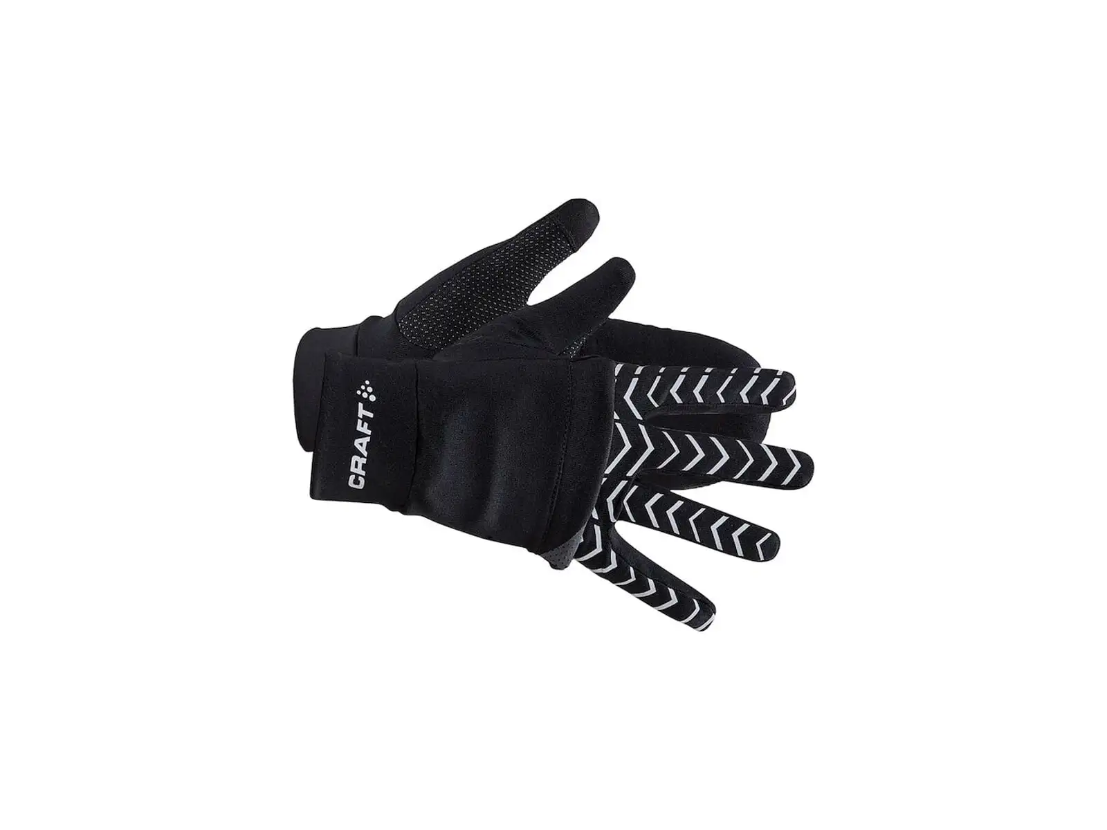 Craft ADV Lumen Hybrid running gloves black