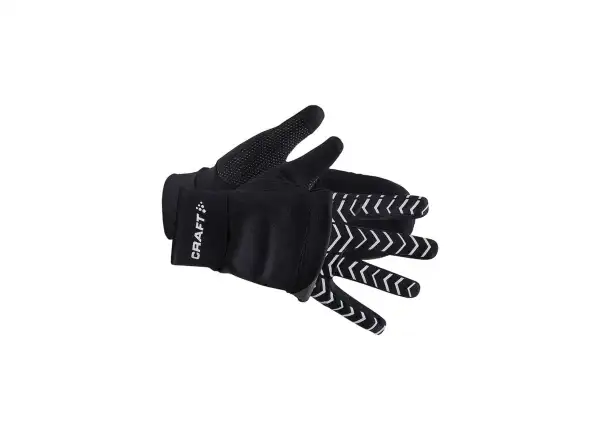 Craft ADV Lumen Hybrid running gloves black