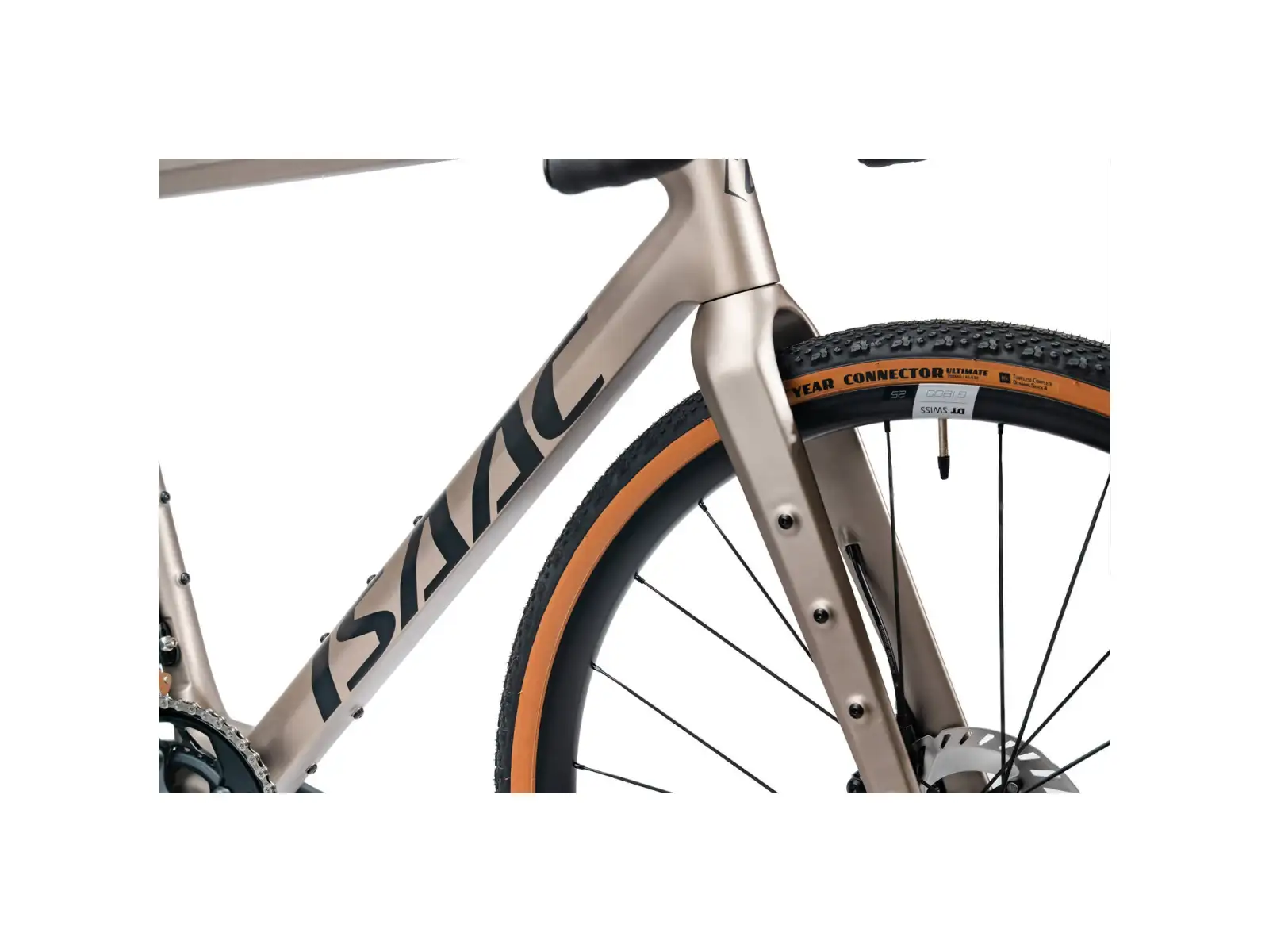 Isaac Torus Xplore GRX825 Di2 2x12 gravel bike Blast Bronze
