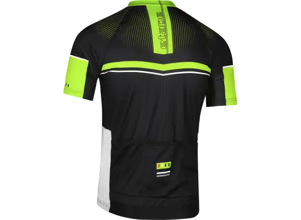 Etape Maestro men's jersey black/yellow fluo
