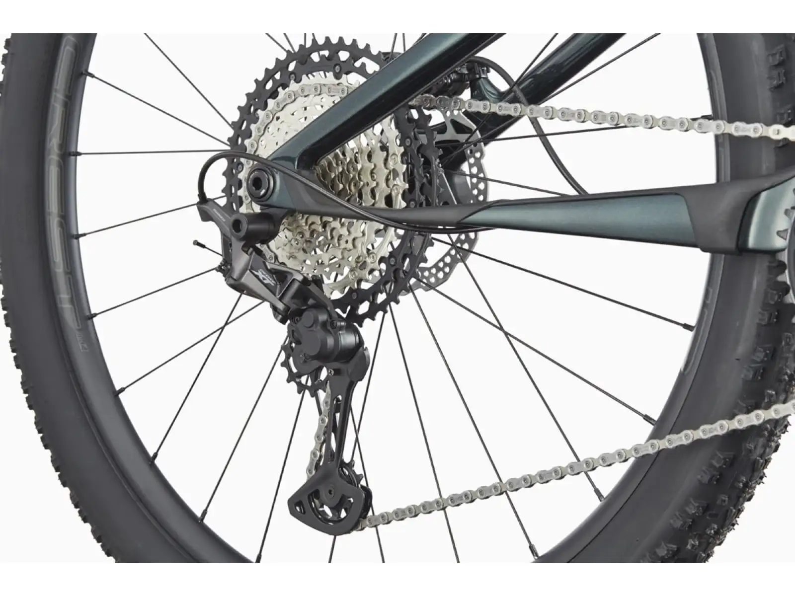 Cannondale Scalpel Carbon 3 mountain bike Gunmetal Green