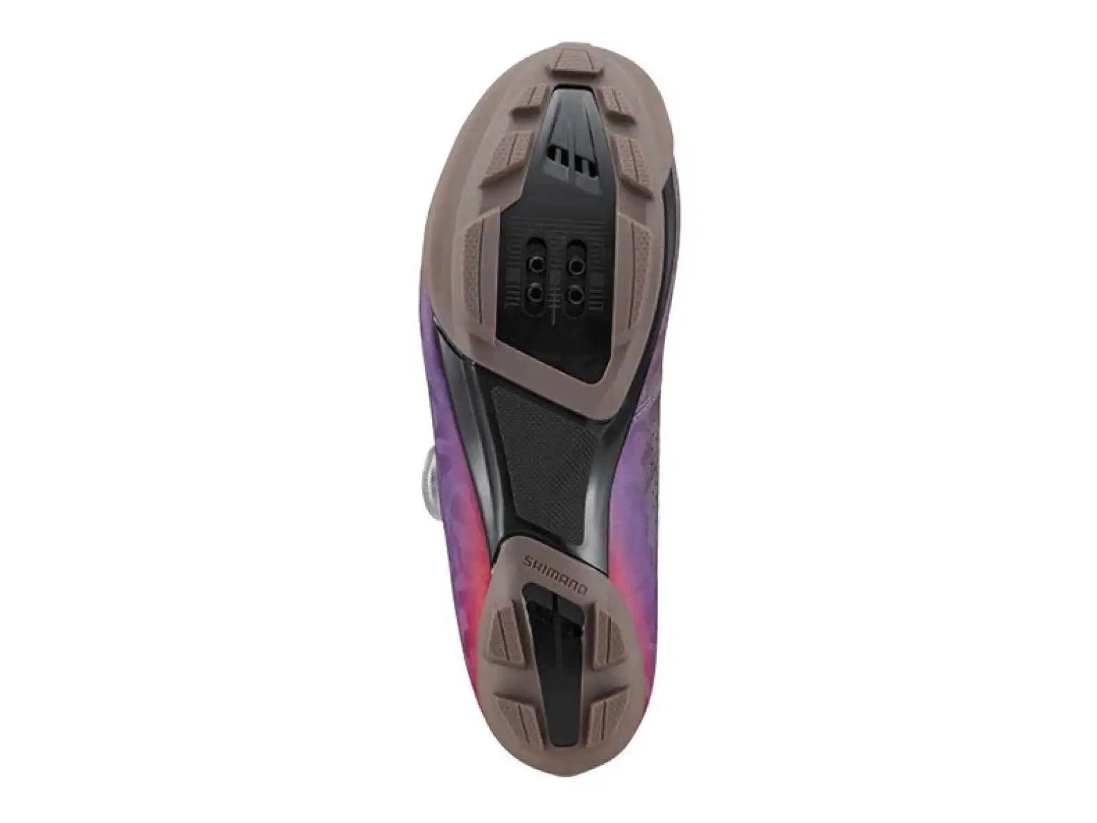 Shimano SH-RX600 women's gravel shoes grey/lilac