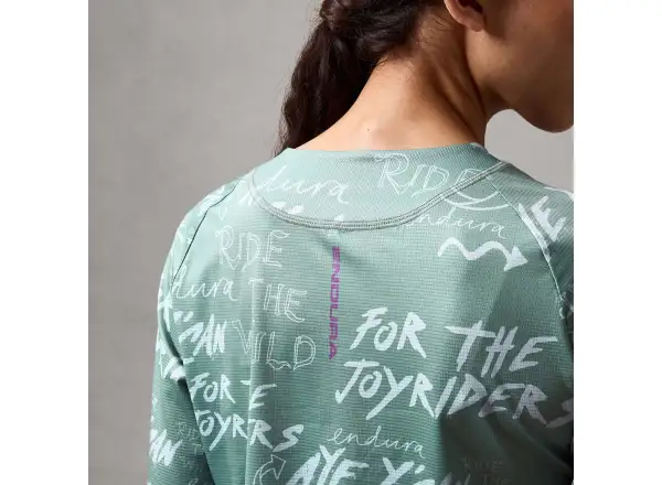 Endura SingleTrack women's long sleeve jersey Sage Green