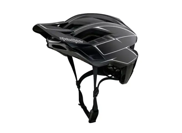 Troy Lee Designs Flowline SE MIPS helmet Pinstripe Charcoal/Black