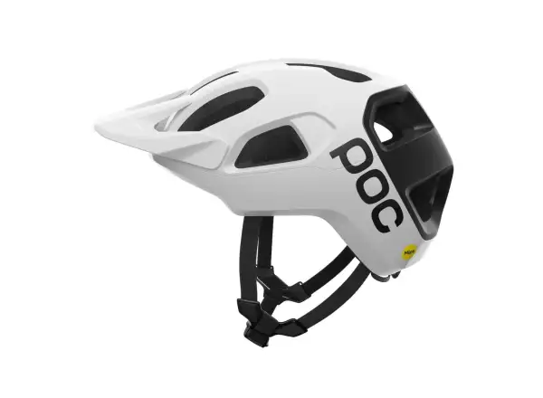 POC Cularis helmet Hydrogen White/Uranium Black Matt/Logo