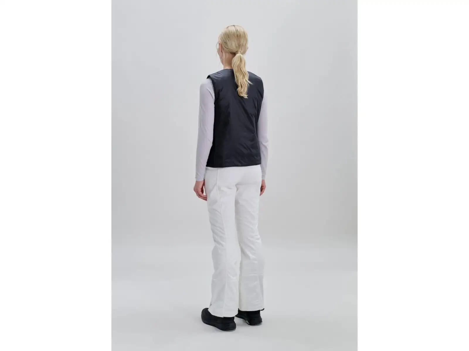 POC Lite Padded Vest women's insulated vest Uranium Black
