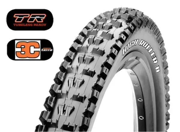 Maxxis High Roller II 3C Maxx Terra EXO TR tire kevlar 26x2.30"