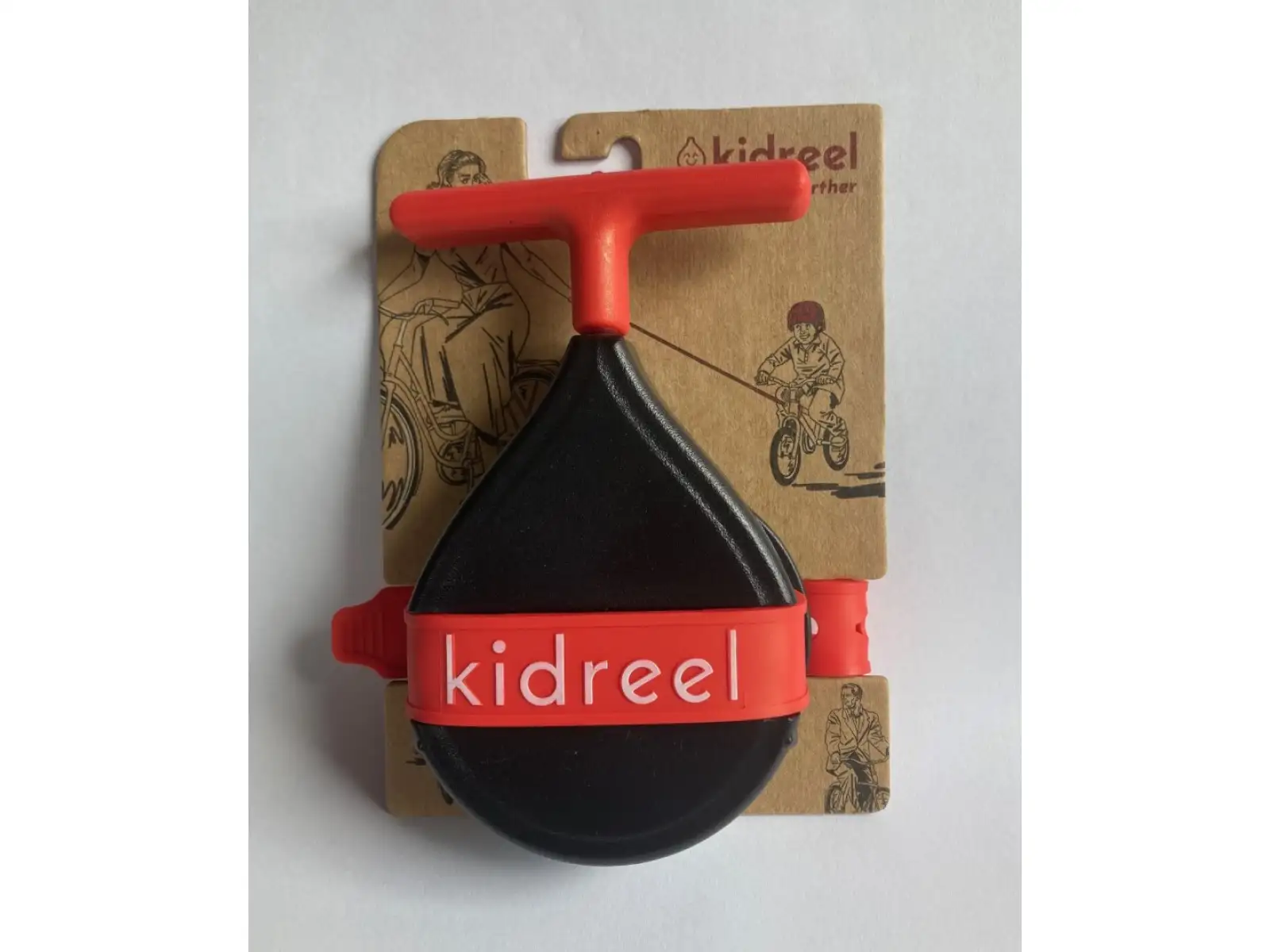 Kidreel reel for children's bikes red