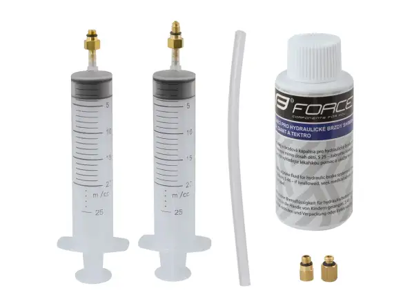Force bleeding kit for Shimano/Magura hydraulic brakes