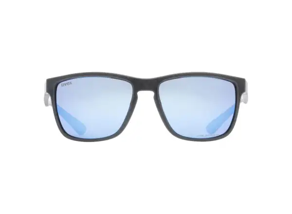 Uvex LGL Ocean 2 P glasses Black Mat / Mirror Blue (CAT. 3)