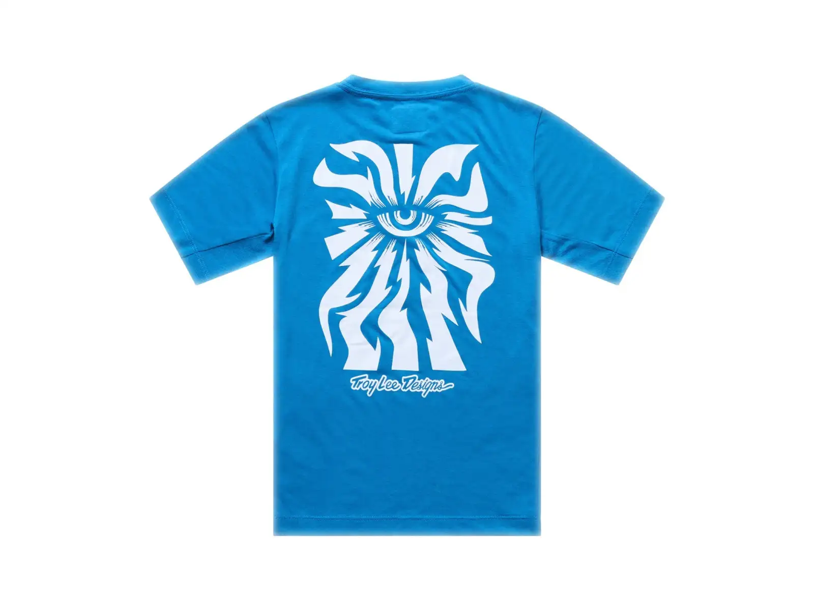 Troy Lee Designs Skyline Ride kids jersey One Eye Aero Blue