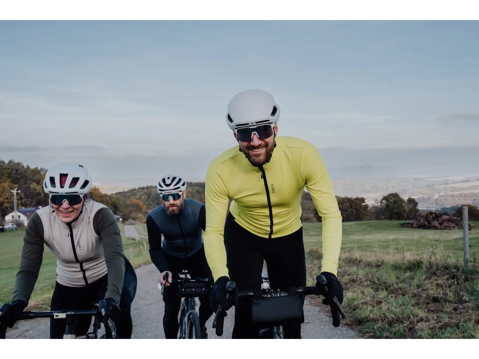 Force Spire cycling glasses white/photochromic lens