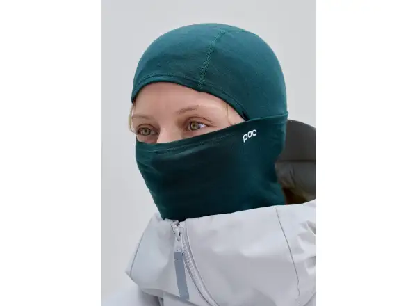 POC Layer Merino balaclava Pargasite Green