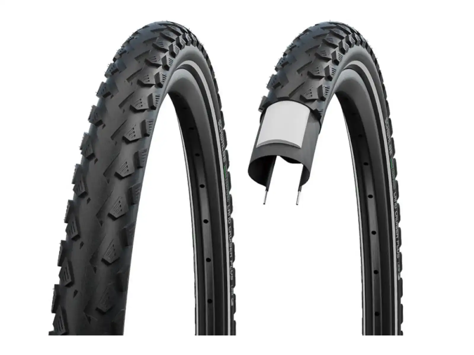 Schwalbe Land Cruiser Plus E25 trekking tire wire Reflex 47-622 - FROM THE BIKE