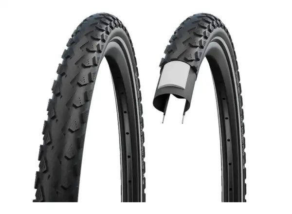 Schwalbe Land Cruiser Plus E25 trekking tire wire Reflex 47-622 - FROM THE BIKE