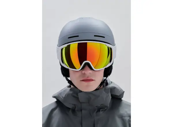 POC Zonula ski goggles Hydrogen White/Partly Sunny Orange