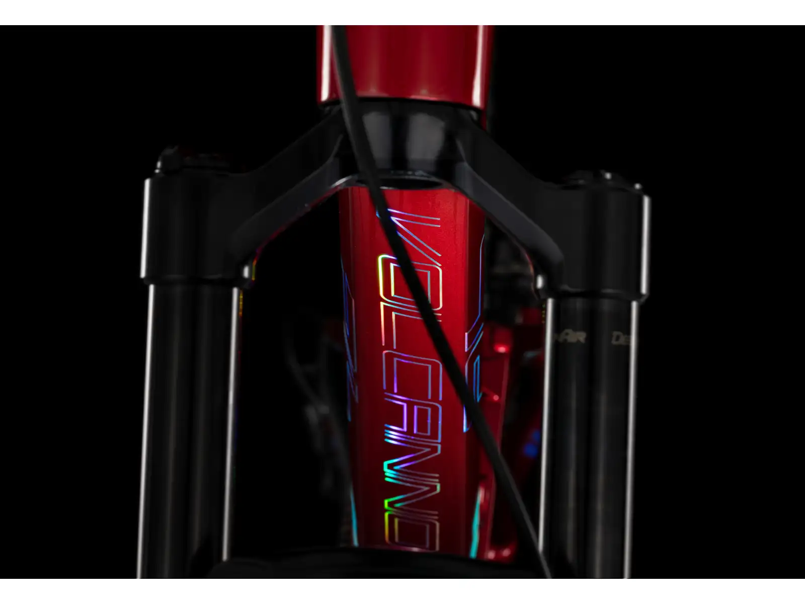 4Ever Volcanno Vesuv full-suspension mountain bike Flame Red/Hologram