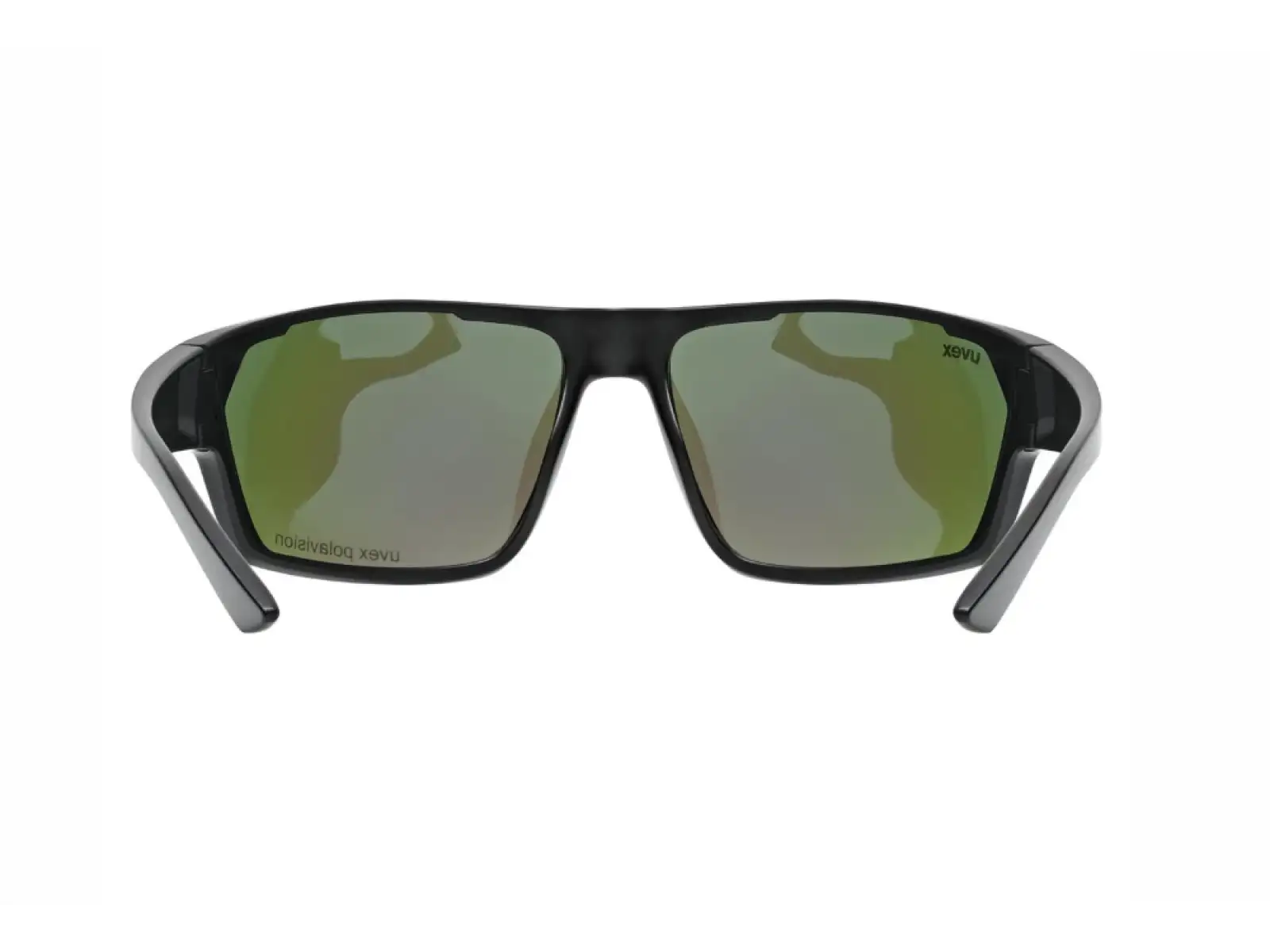 Uvex Sportstyle 233 Polavision glasses Black Matt/Mirror Green