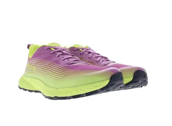 Inov-8 Trailfly Speed wide women's running shoes purple/green
