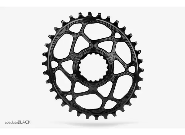 Absolute Black OVAL30 Cannondale chainring, 30T oval