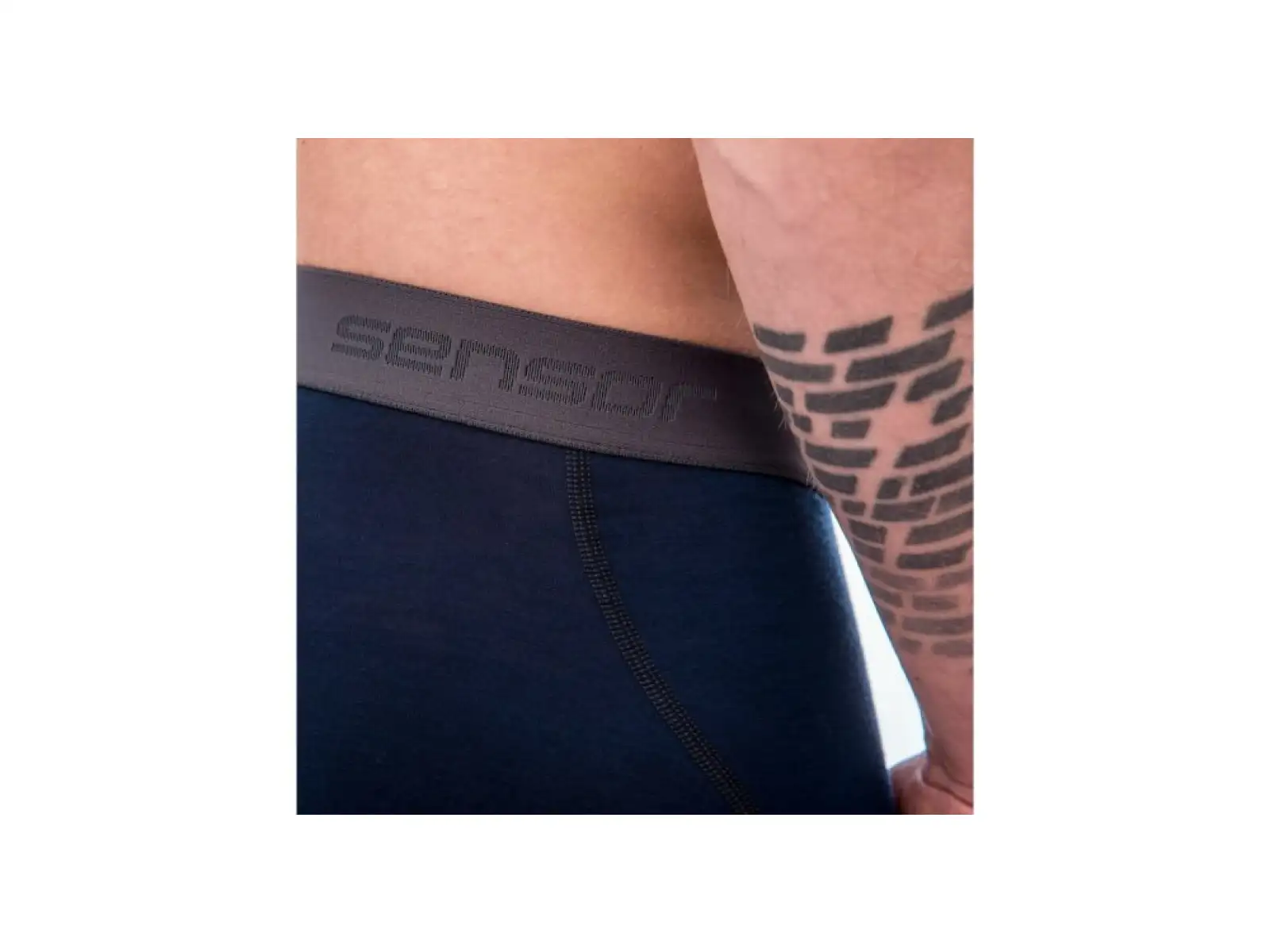 Sensor Merino Active men's boxers Deep Blue