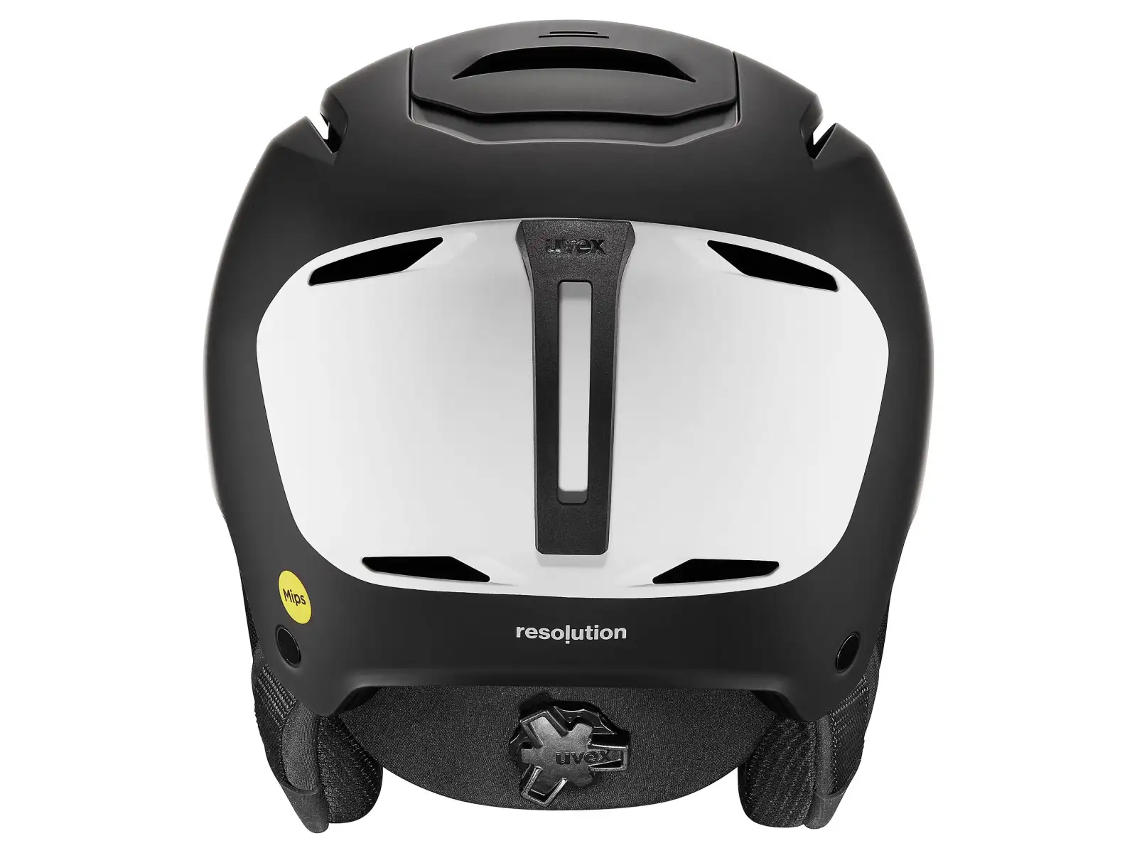 Uvex Resolution Mips ski helmet Black/White Matt