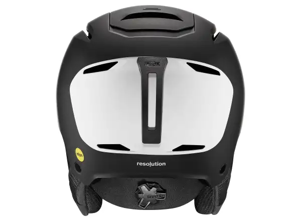 Uvex Resolution Mips ski helmet Black/White Matt
