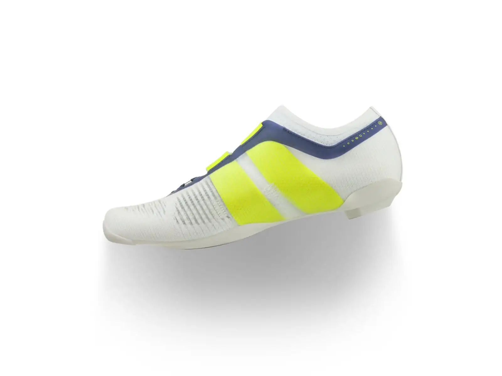 Fizik Vento Vega Carbon road cycling shoes White/Yellow Fluo