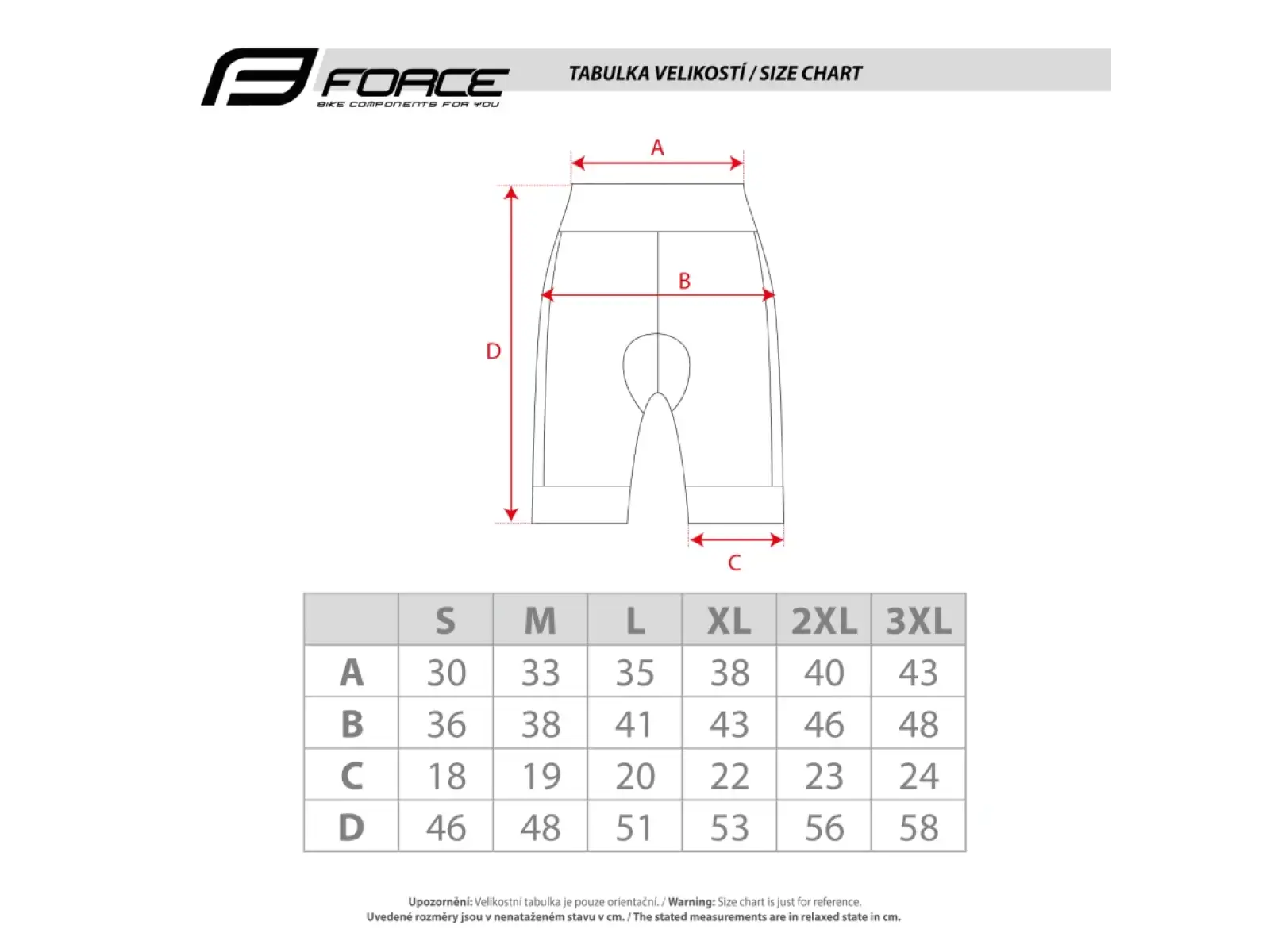 Force Brave 2 Lady women's shorts with pad black