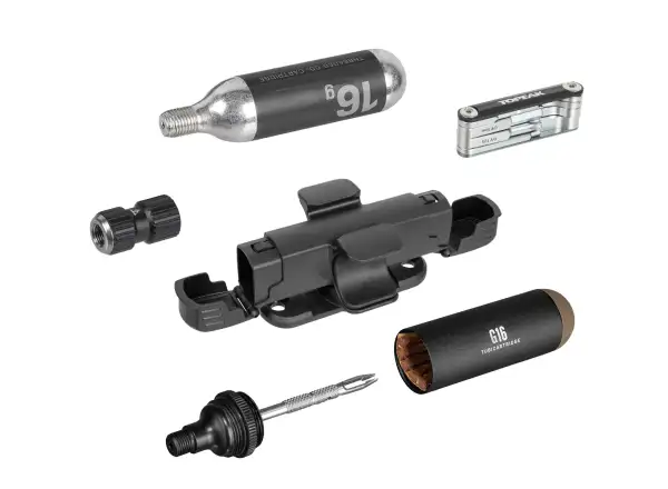 Topeak TubiMaster GXT Bolt-on tubeless tire repair kit