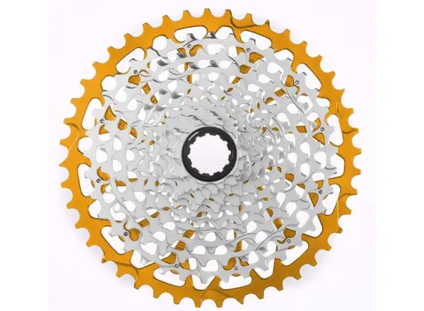 Garbaruk 12 sp. gravel cassette 10-44 t. Sram XD yellow
