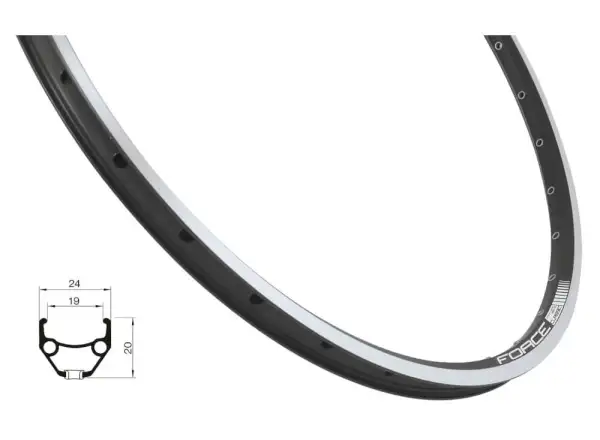 Force Classic rim 26" black