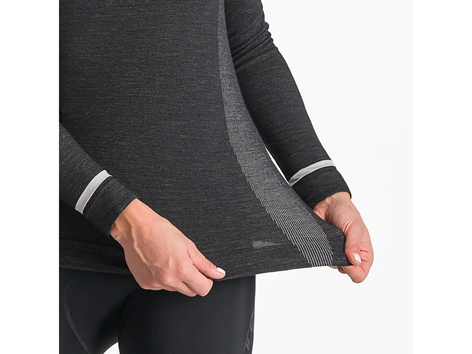 Castelli Merino women's base layer long sleeve Black