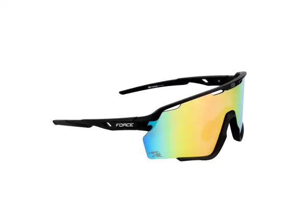 Force Cyclone glasses black/blue-violet glass