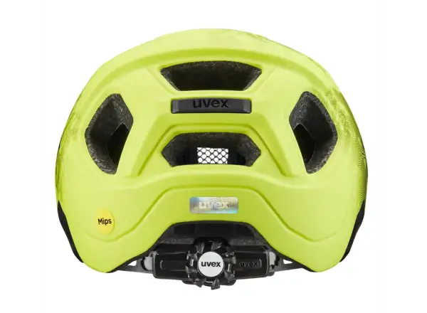 Uvex React Jr. MIPS MTB kids helmet Lime/Black Matt