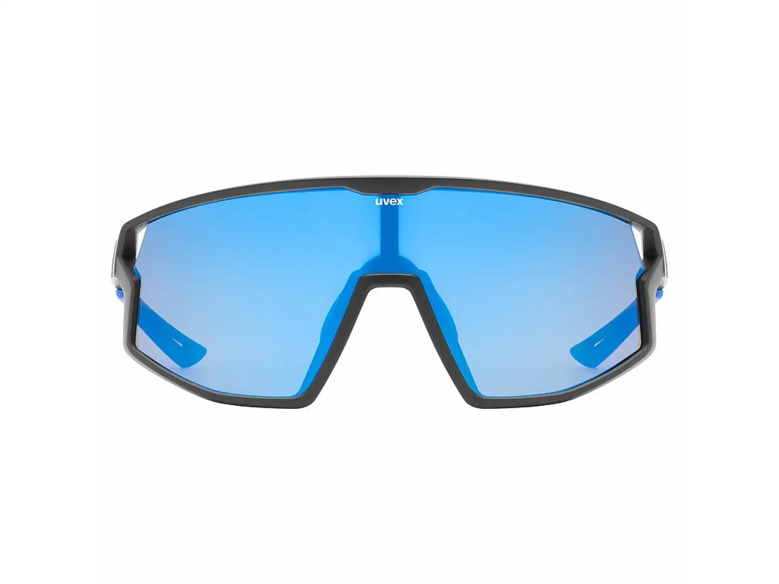 Uvex Skyryse sunglasses Black Matt/Mirror Blue