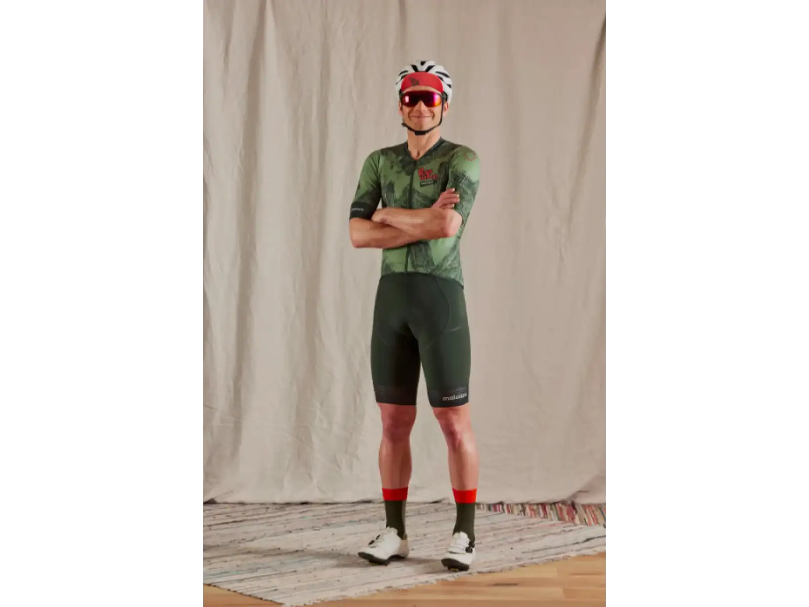 Maloja PushbikersM. Aero men's jersey short sleeve 1/2 Pastel Clover
