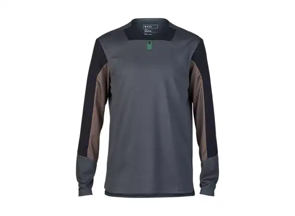 Fox Defend men's jersey long sleeve Graphite
