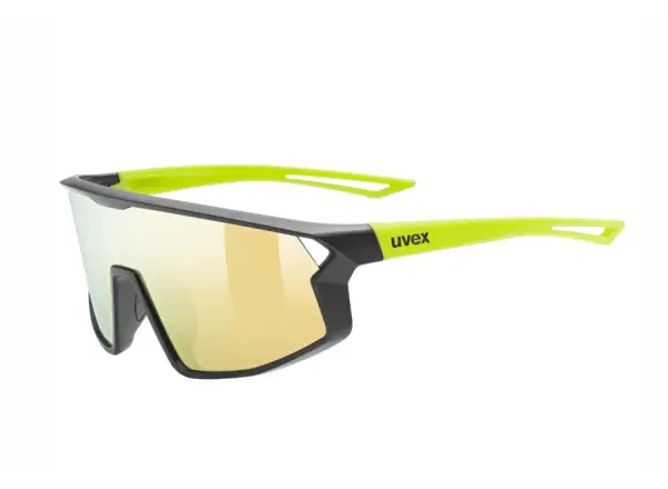 Uvex Skyryse JR. children's goggles Black/Yellow Matt/Mirror Yellow