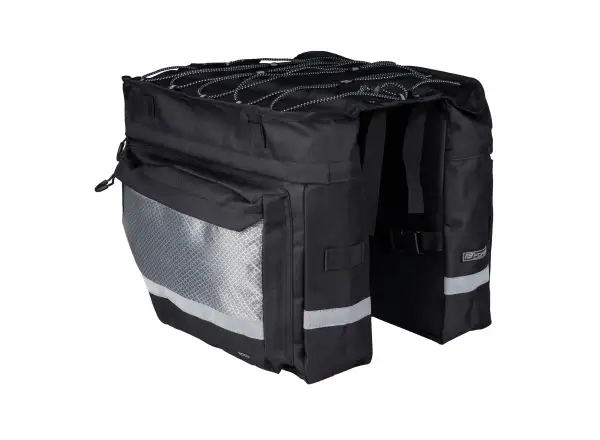 Force Noem double bag for rear carrier 2x10 l black