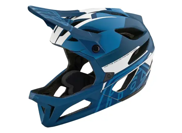 Troy Lee Designs Stage Mips helmet Vector Blue