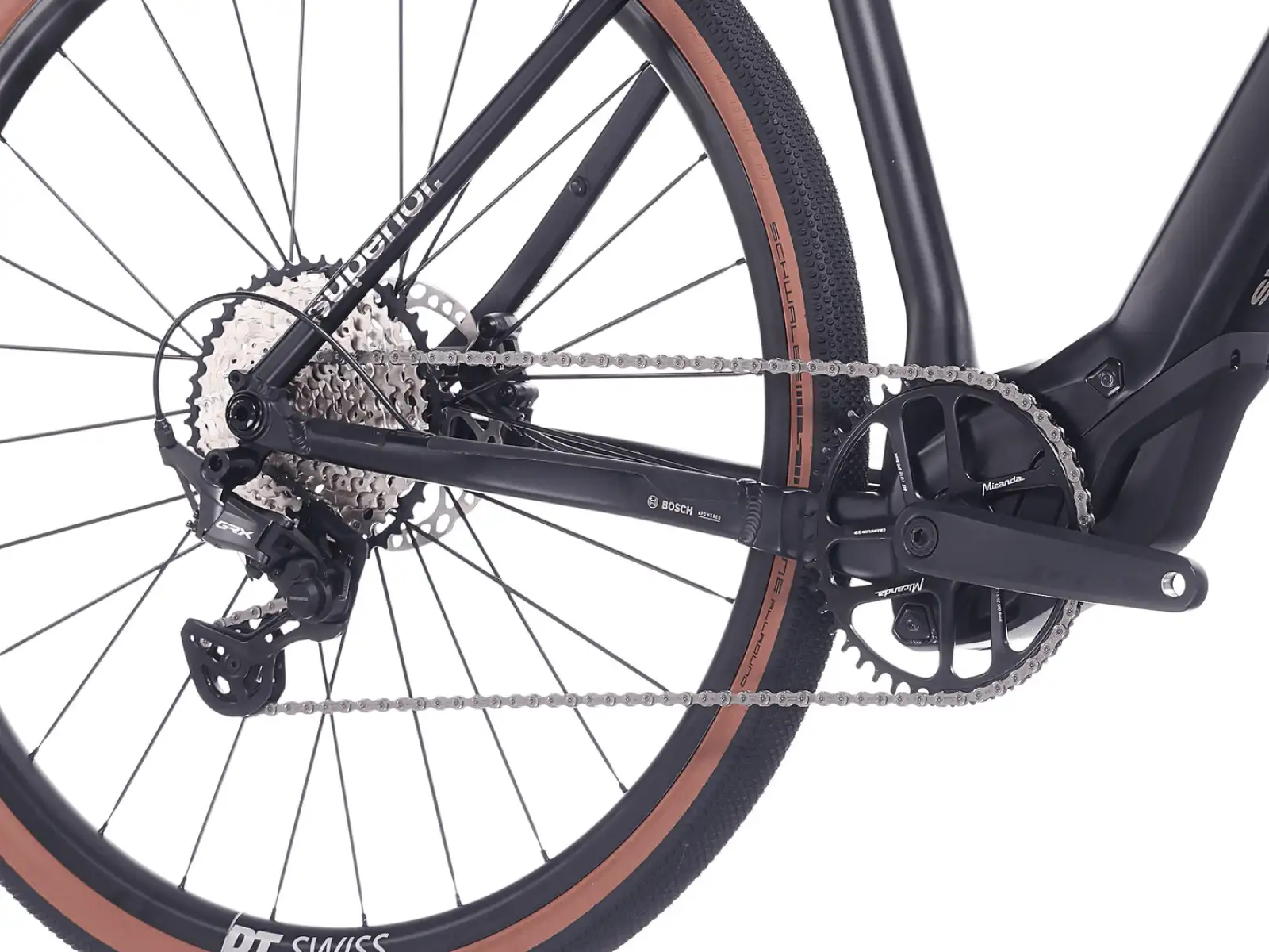 Superior iXR 6.5 gravel e-bike  Gloss Black / Matte Black