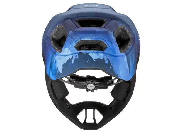 Uvex React JR Fullface MTB helmet Dusk blue matt